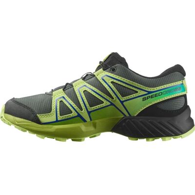 Salomon SPEEDCROSS J - Wodoodporne buty w zieleni Salomon SPEEDCROSS J - Wodoodporne buty w zieleni