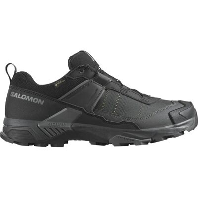 Salomon X Ultra 5 Wide GTX Svart/Asfalt/Castlerock - Tursko Salomon X Ultra 5 Wide GTX Svart/Asfalt/Castlerock - Tursko