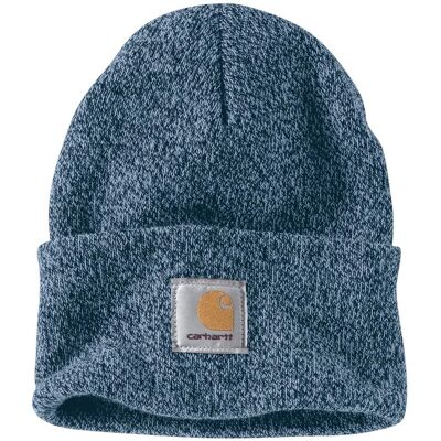 Bonnet en acrylique Carhartt A18 - bleu nuit alpin - Publicité Bonnet en acrylique Carhartt A18 - bleu nuit alpin - Publicité