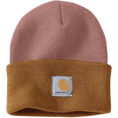 Bonnet Carhartt Tricoté Cuffed Tow-Tone (106065) - cameo brown - Publicité Bonnet Carhartt Tricoté Cuffed Tow-Tone (106065) - cameo brown - Publicité