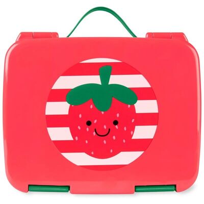 Skip Hop Spark Style Bento Box - Erdbeer Kinder Lunchbox Skip Hop Spark Style Bento Box - Erdbeer Kinder Lunchbox