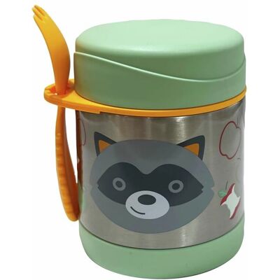 Contenedor térmico de acero inoxidable Zoo Panda - 1 Unidad Contenedor térmico de acero inoxidable Zoo Panda - 1 Unidad