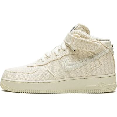 Nike Air Force 1 Mid Stussy Hemp - Størrelse UK 6- EU 39 - US 6.5 Nike Air Force 1 Mid Stussy Hemp - Størrelse UK 6- EU 39 - US 6.5