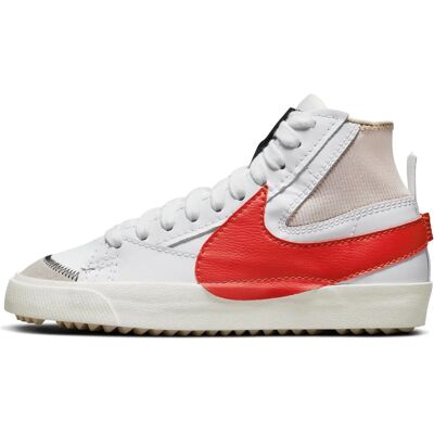 Nike Blazer Mid 77 Jambo Blanc Rouge - Chaussures de mode - Publicité Nike Blazer Mid 77 Jambo Blanc Rouge - Chaussures de mode - Publicité