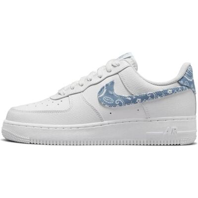 Nike Air Force 1 Low '07 Essential Biały Paisley - Buty Nike Air Force 1 Low '07 Essential Biały Paisley - Buty