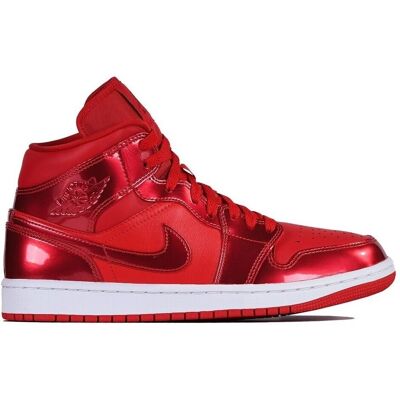 Nike Air Jordan 1 Mid SE Czerwone Granatowe Jabłko - Czerwony, Kobieta - UK 3 Nike Air Jordan 1 Mid SE Czerwone Granatowe Jabłko - Czerwony, Kobieta - UK 3