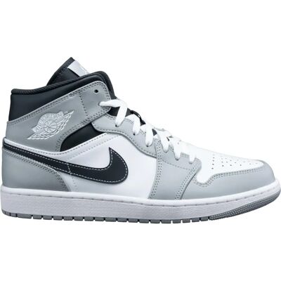 Nike Jordan Light Smoke Grey Anthracite Mid - Grijs, UK 7.5, EU 42, US 8.5 Nike Jordan Light Smoke Grey Anthracite Mid - Grijs, UK 7.5, EU 42, US 8.5