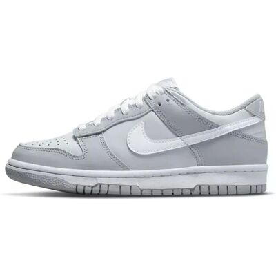 Nike Kinder Dunk Low Zweifarbige Graue Turnschuhe Nike Kinder Dunk Low Zweifarbige Graue Turnschuhe
