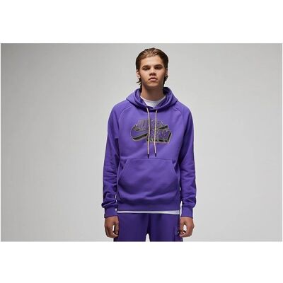 Nike - DM1402579 - Fioletowy - XL - Bluza polarowa z kapturem Nike - DM1402579 - Fioletowy - XL - Bluza polarowa z kapturem