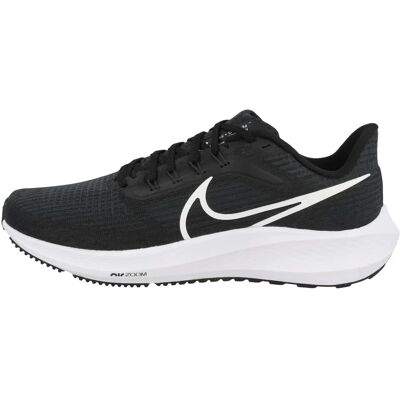 Nike Air Zoom Pegasus 39 Chaussures de course noires/blanches - Homme - Publicité Nike Air Zoom Pegasus 39 Chaussures de course noires/blanches - Homme - Publicité
