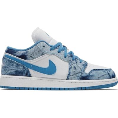 Nike - Jordan 1 Low Washed Denim (GS) - Denim - Dzieci - Buty Nike - Jordan 1 Low Washed Denim (GS) - Denim - Dzieci - Buty