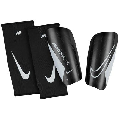 Nike Mercurial Lite - Unisex scheenbeschermers - Zwart - XL Nike Mercurial Lite - Unisex scheenbeschermers - Zwart - XL