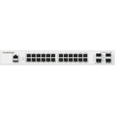 Fortinet FS-124F Hanterad L2 Gigabit Ethernet Switch - 24 Portar - Rack 1U Fortinet FS-124F Hanterad L2 Gigabit Ethernet Switch - 24 Portar - Rack 1U