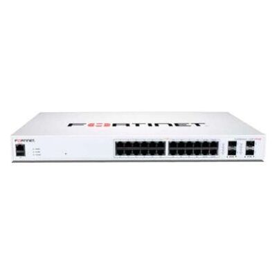 Fortinet FS-124F-POE Gigabit Ethernet PoE Netzwerkswitch - 1U Weiß Fortinet FS-124F-POE Gigabit Ethernet PoE Netzwerkswitch - 1U Weiß