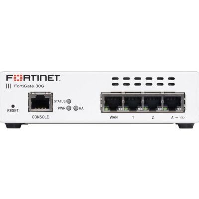 Fortinet FortiGate 30G Laitteistotulovallansuoja - Pöytätietokone Fortinet FortiGate 30G Laitteistotulovallansuoja - Pöytätietokone