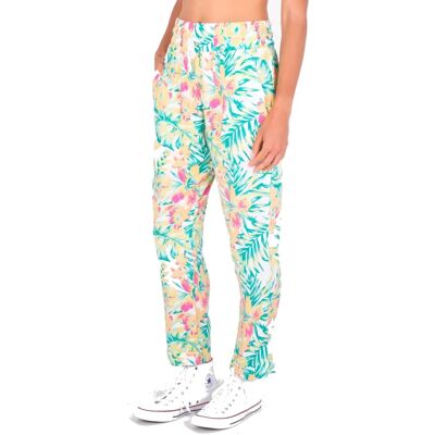 Pantaloni a vita alta multicolore Hurley HWP0458 - Pantaloni Pantaloni a vita alta multicolore Hurley HWP0458 - Pantaloni