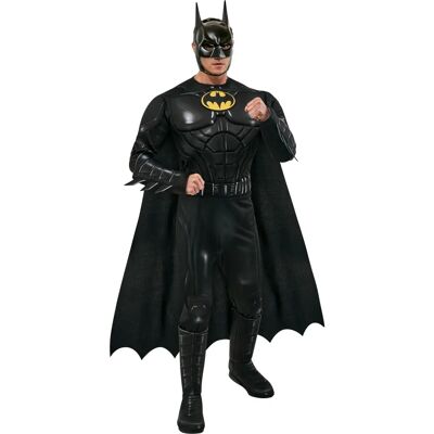 Rubie's Batman Keaton Deluxe Muskel The Flash - Superhjälte dräkt Rubie's Batman Keaton Deluxe Muskel The Flash - Superhjälte dräkt