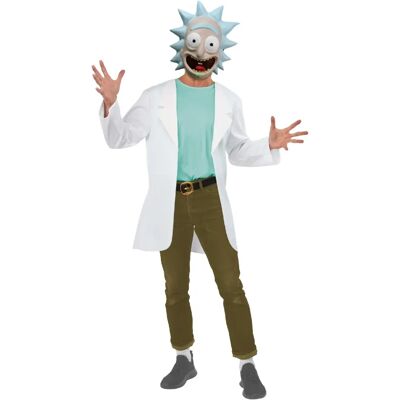 Rick vuxenkostym - TV-serie Cartoon Stag Rick vuxenkostym - TV-serie Cartoon Stag