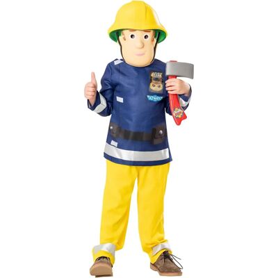 Mattel Feuerwehrmann Sam Kostüm für Kinder - Gr. S - Kostüme Mattel Feuerwehrmann Sam Kostüm für Kinder - Gr. S - Kostüme