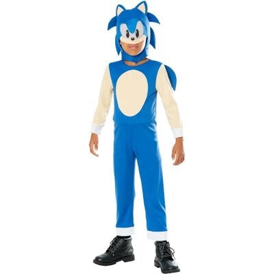 Rubies Sonic the Hedgehog Costume - Blue, 140cm - Costume Rubies Sonic the Hedgehog Costume - Blue, 140cm - Costume