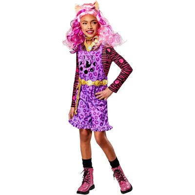 Rubie'S Official Monster High Clawdeen Wolf Deluxe Child Costume - Kids Fancy Dress Rubie'S Official Monster High Clawdeen Wolf Deluxe Child Costume - Kids Fancy Dress