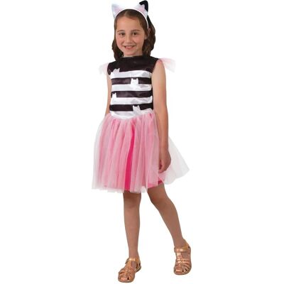 Rubie’s Gabby - Barnkostym Klänning - Satin Rosa/Svart - 3-5 År Rubie’s Gabby - Barnkostym Klänning - Satin Rosa/Svart - 3-5 År