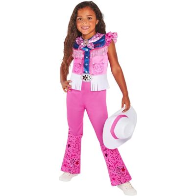 Costume da Barbie Cowgirl per Bambina - Rosa - Festa Costume da Barbie Cowgirl per Bambina - Rosa - Festa