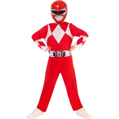 My Other Me Costume Power Ranger Rosso per Bambini 7-8 anni - Costume My Other Me Costume Power Ranger Rosso per Bambini 7-8 anni - Costume