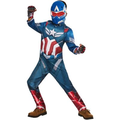 Rubies - Captain America Deluxe - Disfraz Rubies - Captain America Deluxe - Disfraz
