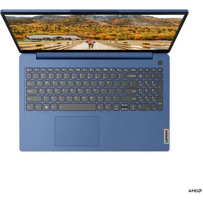 Lenovo IdeaPad 3 AMD Ryzen 7 5700U Laptop - 15,6" FHD - Blauw Lenovo IdeaPad 3 AMD Ryzen 7 5700U Laptop - 15,6" FHD - Blauw