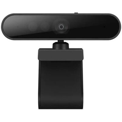 Lenovo FHD Webcam - Pan/Tilt - USB-C - Sort - 1080p - Audio Lenovo FHD Webcam - Pan/Tilt - USB-C - Sort - 1080p - Audio