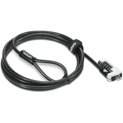 Lenovo NanoSaver Zahlenschloss - Schwarz - 1,8 m Lenovo NanoSaver Zahlenschloss - Schwarz - 1,8 m