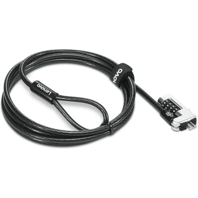 Lenovo ThinkPad 4XE1F30278 Kabelschloss - Schwarz - 1,8 m - Sicherheitsschloss Lenovo ThinkPad 4XE1F30278 Kabelschloss - Schwarz - 1,8 m - Sicherheitsschloss