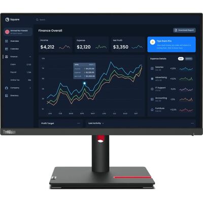 Lenovo ThinkVision T22i-30 LED-näyttö - 21,5 tuuma Full HD Musta Lenovo ThinkVision T22i-30 LED-näyttö - 21,5 tuuma Full HD Musta