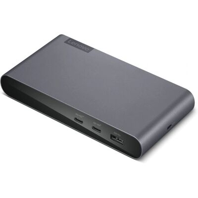 Lenovo 40B30090EU Laptop Dock - Grau, USB-C, Dual Display Lenovo 40B30090EU Laptop Dock - Grau, USB-C, Dual Display