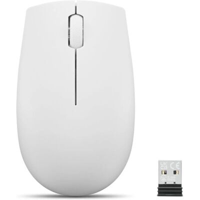Lenovo 300 Vezeték nélküli Egér - Mindkét kéznek megfelelő - Szürke - Vezeték nélküli - 1000 DPI - Számítógép kiegészítő Lenovo 300 Vezeték nélküli Egér - Mindkét kéznek megfelelő - Szürke - Vezeték nélküli - 1000 DPI - Számítógép kiegészítő