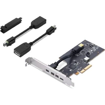 Carte d'extension Thunderbolt 4 PCIe Lenovo ThinkStation - Cartes d'interface - Publicité Carte d'extension Thunderbolt 4 PCIe Lenovo ThinkStation - Cartes d'interface - Publicité