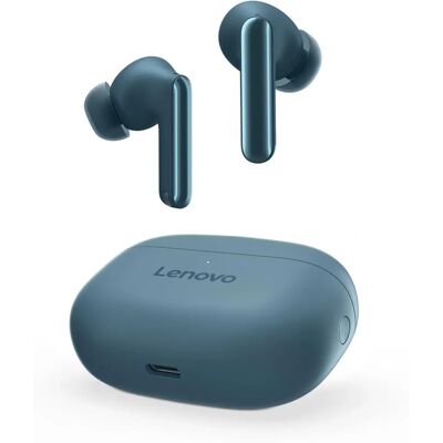 Lenovo Yoga - True Wireless Earbuds - Petrol Blue - Active Noise Cancelling Lenovo Yoga - True Wireless Earbuds - Petrol Blue - Active Noise Cancelling