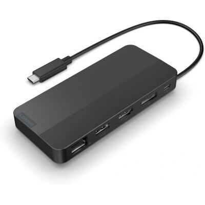 Lenovo 40B90000WW Dock portatile - 4K HDMI, Ethernet, USB-C Lenovo 40B90000WW Dock portatile - 4K HDMI, Ethernet, USB-C