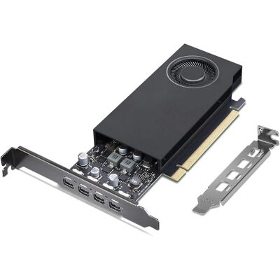 Lenovo RTX A400 4GB Grafikkarte - Mini DisplayPort - PCIe 4.0 Lenovo RTX A400 4GB Grafikkarte - Mini DisplayPort - PCIe 4.0