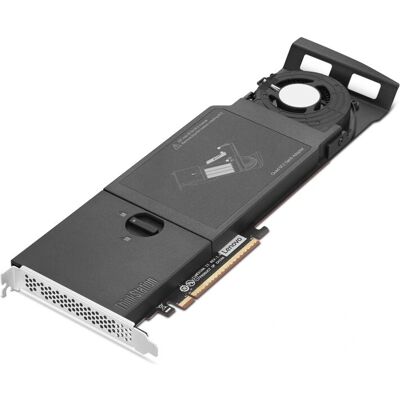 Lenovo - ThinkStation PCIe Gen5 Quad M.2 SSD Adapter - Adapter Lenovo - ThinkStation PCIe Gen5 Quad M.2 SSD Adapter - Adapter