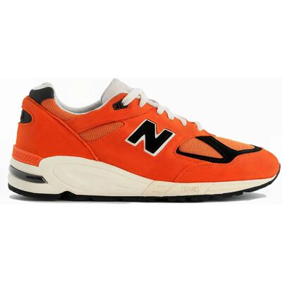New Balance - M990AI2 - Orange - 7 UK - Baskets - Publicité New Balance - M990AI2 - Orange - 7 UK - Baskets - Publicité