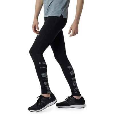 New Balance Schwarze Accelerate Leggings - Herren New Balance Schwarze Accelerate Leggings - Herren