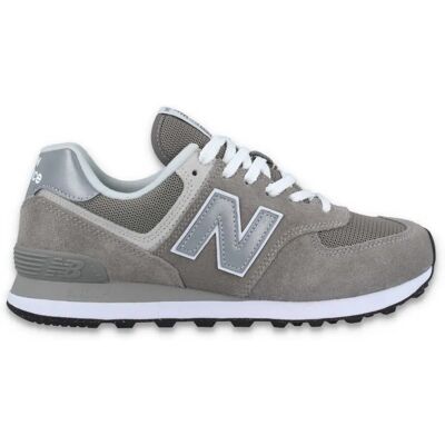 New Balance Grau 574 Core Sneakers - Grau/Weiß - Größe: US 11.5 - weiblich New Balance Grau 574 Core Sneakers - Grau/Weiß - Größe: US 11.5 - weiblich