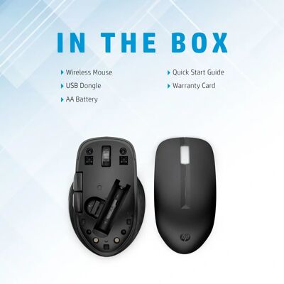 Mouse wireless HP 435 - Multi-dispositivo - 4000 DPI Mouse wireless HP 435 - Multi-dispositivo - 4000 DPI