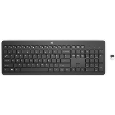 Clavier sans fil HP 230 noir - Publicité Clavier sans fil HP 230 noir - Publicité