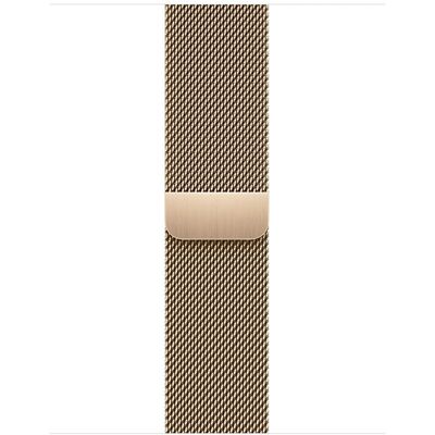 Laço de aço inoxidável 41mm dourado marrom Apple - Acessório para smartwatch Laço de aço inoxidável 41mm dourado marrom Apple - Acessório para smartwatch