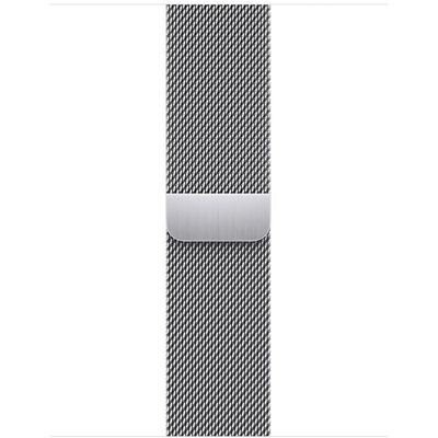 Apple Zilveren RVS Milanese Loop Band - Slimme Wearable Accessoires Apple Zilveren RVS Milanese Loop Band - Slimme Wearable Accessoires