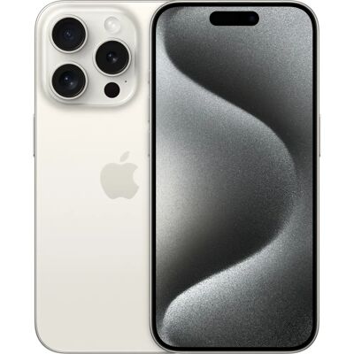 Apple iPhone 15 Pro Titane blanc 6,1 512Go 5G Déverrouillé & SIM gratuit Smartphone - Smartphone - Publicité Apple iPhone 15 Pro Titane blanc 6,1 512Go 5G Déverrouillé & SIM gratuit Smartphone - Smartphone - Publicité