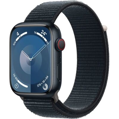 Apple Watch Series 9 - GPS 45mm Midnight Aluminium Sport Loop Midnight Apple Watch Series 9 - GPS 45mm Midnight Aluminium Sport Loop Midnight